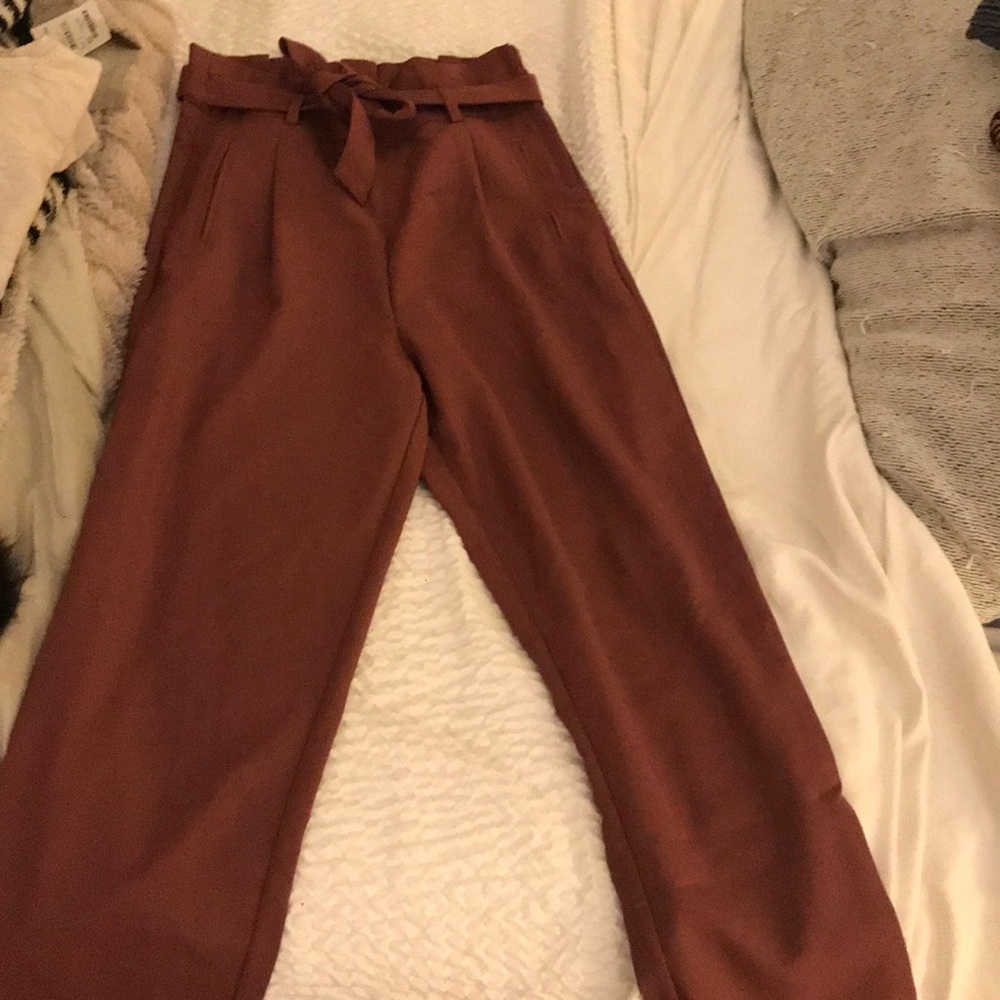 Paper bag pants